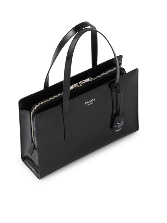 Prada Re-Edition 1995 - Borsa medium in pelle spazzolata